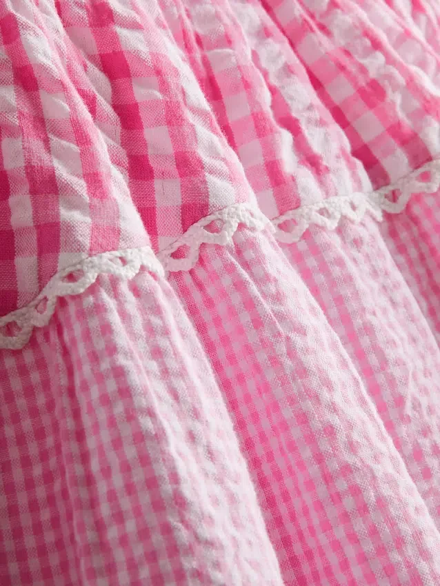 1,5–8 år | Gingham-kjole