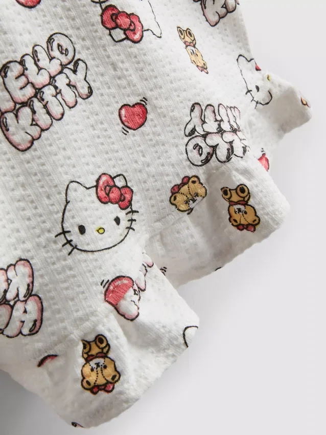 1,5–8 år | Hello Kitty-bluse og shorts-sæt