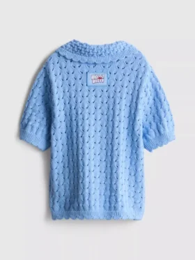 1,5–8 år | Hello Kitty-cardigan med krave og korte ærmer