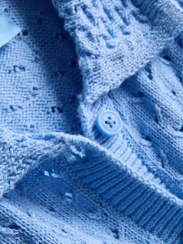 1,5–8 år | Hello Kitty-cardigan med krave og korte ærmer