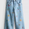 1,5–8 år | Jeans med frugtbroderi