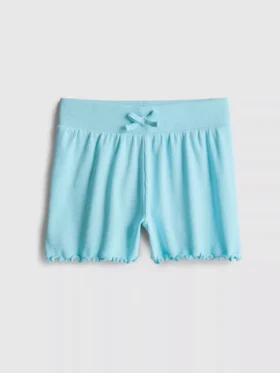 1,5–8 år | Ribbede shorts med flæsekant