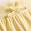 1,5–8 år | Ribbede shorts med flæsekant