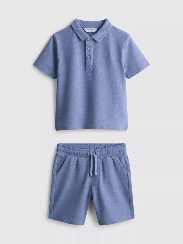 1,5–8 år | Sæt bestående af poloshirt og shorts