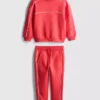 1,5–8 år | sæt bestående af sweatshirt og joggingbukser med opsmøgede ben