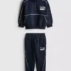 1,5–8 år | Sæt med sweatshirt med tragtkrave og joggingbukser