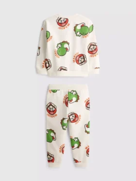1,5–8 år | Super Mario World-sæt med sweatshirt og Joggingbukser