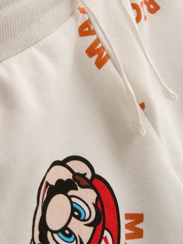 1,5–8 år | Super Mario World-sæt med sweatshirt og Joggingbukser