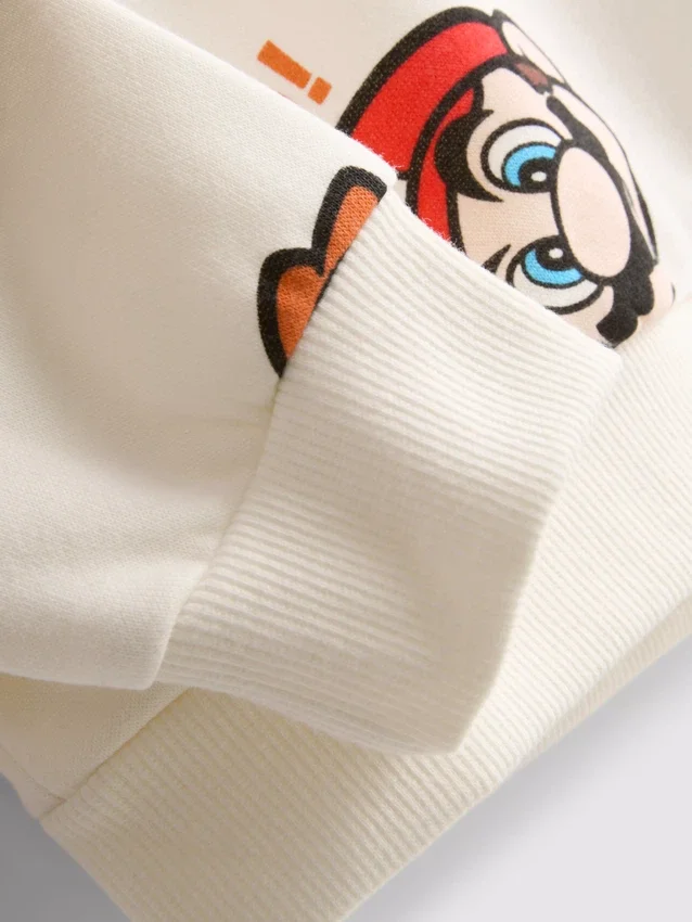 1,5–8 år | Super Mario World-sæt med sweatshirt og Joggingbukser