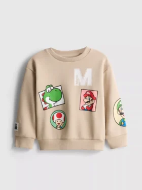1,5–8 år | Super Mario World-sweatshirt