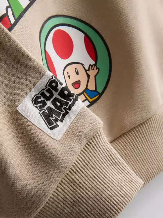1,5–8 år | Super Mario World-sweatshirt