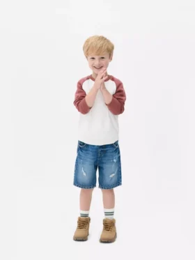 1,5–8 år | sweatshirt med farveblokke