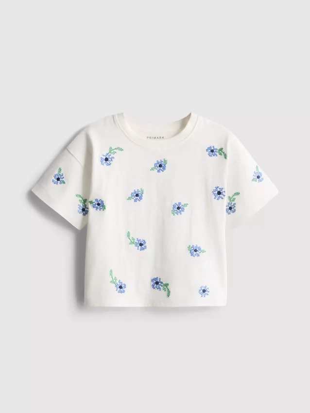 1,5–8 år | T-shirt med korssting