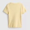 1,5–8 år | T-shirt med ribkant i lettuce-stil