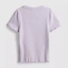 1,5–8 år | T-shirt med ribkant i lettuce-stil