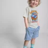 1,5–8 år | T-shirt og shorts-sæt med sardin-motiv