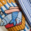1,5–8 år | T-shirt og shorts-sæt med sardin-motiv