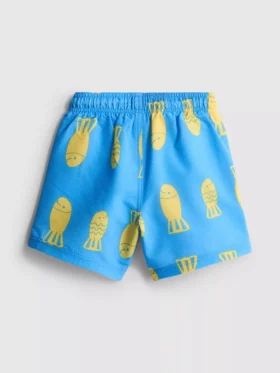 1,5–9 år | Badeshorts med fiskemotiv