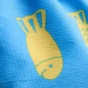 1,5–9 år | Badeshorts med fiskemotiv