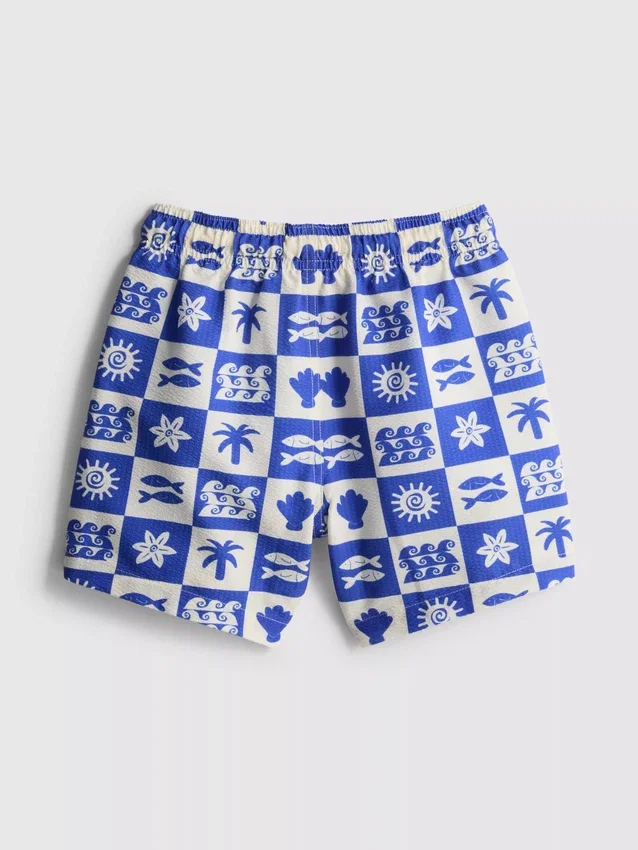 1,5–9 år | badeshorts med flisemønster