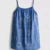 1,5–9 år | broderet cami-kjole i chambray