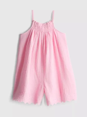 1,5–9 år | Broderet romper med bølget kant