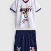 1,5–9 år | Disney Minnie Mouse fodbold-T-shirt og Shorts-sæt