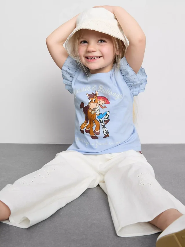1,5–9 år | Disney Pixars Toy Story-T-shirt med flæser