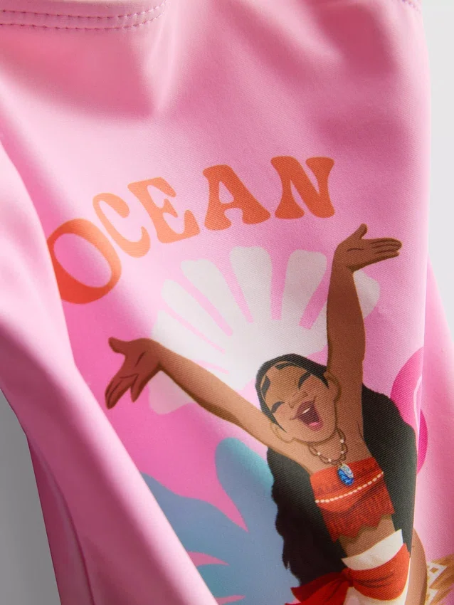 1,5–9 år | Disneys Moana-badedragt med flæser