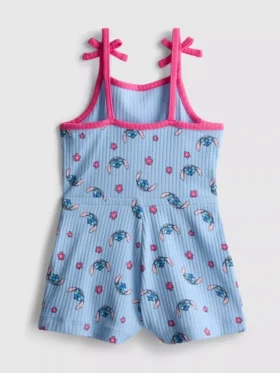 1,5–9 år | Disneys Stitch-romper med ribkant