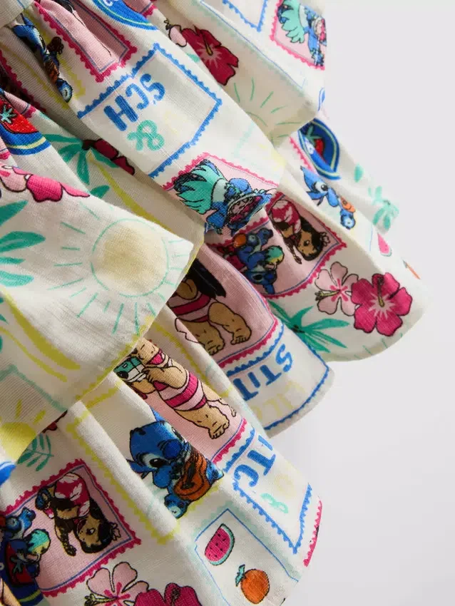 1,5–9 år | Disneys Stitch-top og Rara-nederdel-sæt