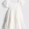 1,5–9 år | Lagdelt kjole med hulmønster