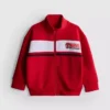 1,5–9 år | Marvel Spider-Man sweatshirt med lynlås og tragtkrave