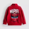 1,5–9 år | Marvel Spider-Man sweatshirt med lynlås og tragtkrave