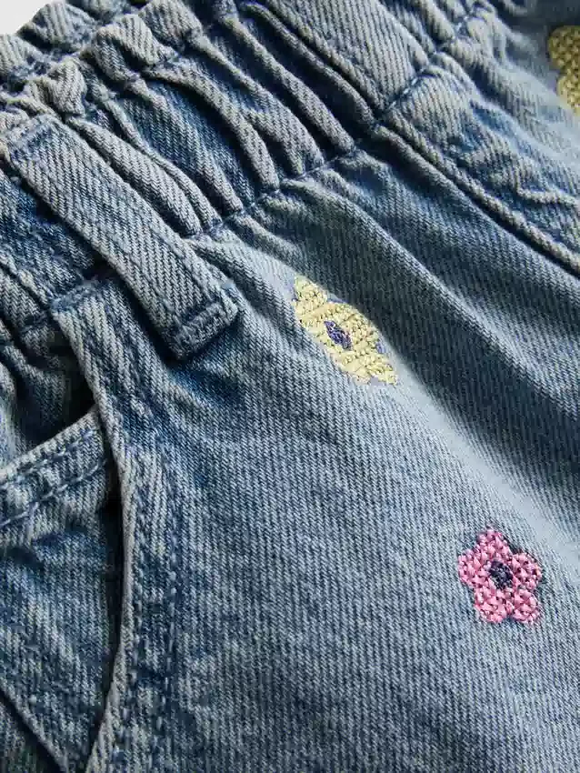 1,5–9 år | Paperbag-denimshorts