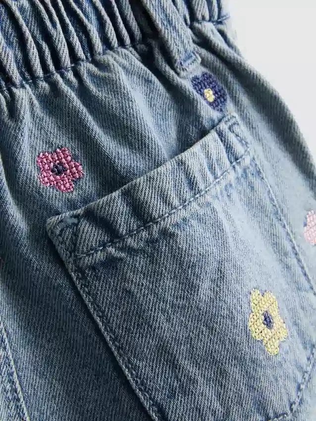 1,5–9 år | Paperbag-denimshorts