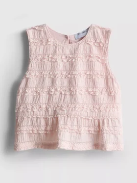 1,5–9 år | peplum-bluse uden ærmer