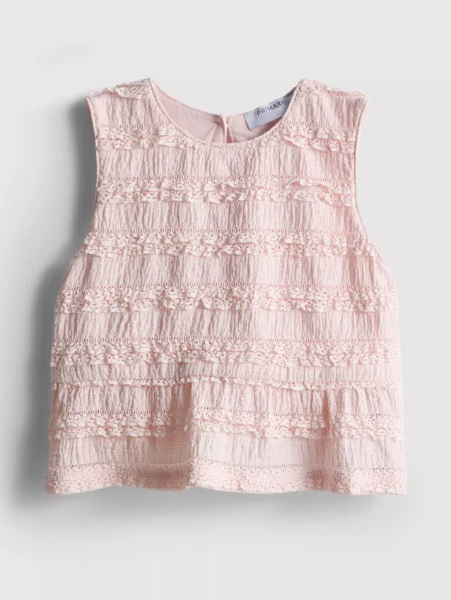1,5–9 år | peplum-bluse uden ærmer