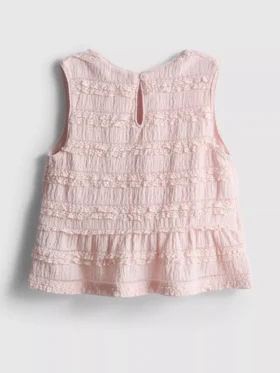 1,5–9 år | peplum-bluse uden ærmer