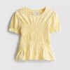 1,5–9 år | Rynket peplum-top