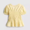 1,5–9 år | Rynket peplum-top