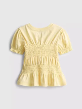 1,5–9 år | Rynket peplum-top