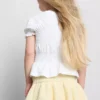 1,5–9 år | Rynket peplum-top