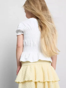 1,5–9 år | Rynket peplum-top