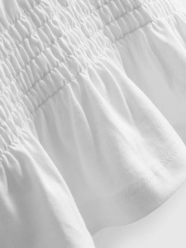 1,5–9 år | Rynket peplum-top