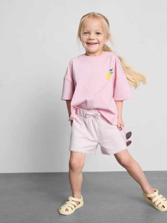 1,5–9 år | Sæt med boxy T-shirt og shorts