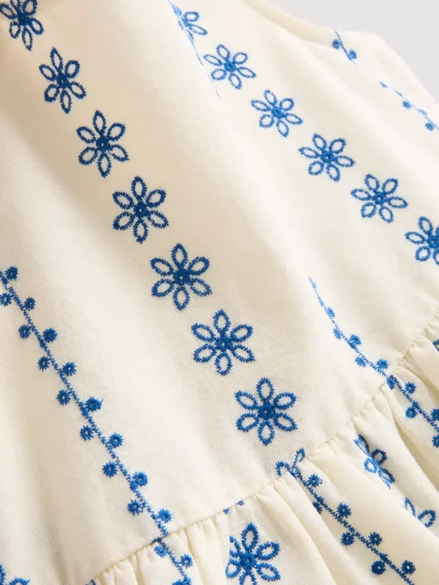1,5–9 år | sæt med broderet bluse og Shorts