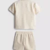 1,5–9 år | sæt med broderet skjorte og shorts