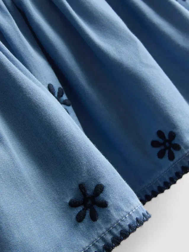 1,5–9 år | sæt med chambray-bluse og Shorts