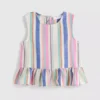 1,5–9 år | stribet peplum-bluse